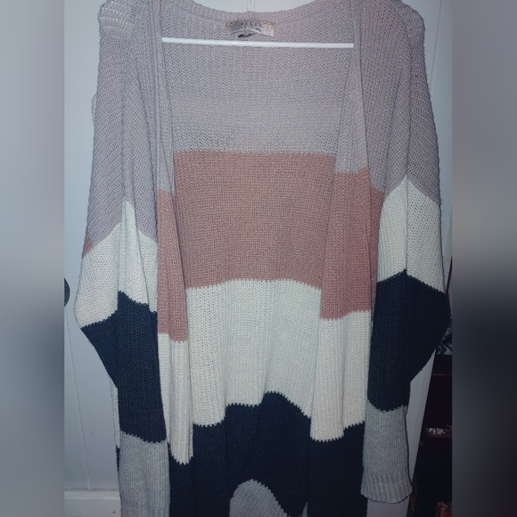 Women's Plus Long Cardigan/Sweater - Picture 1 of 1